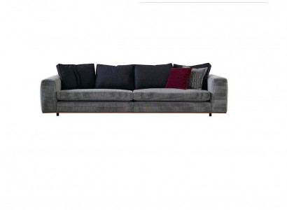 Viersitzer Sofa 4 Sitzer Couch Stoff Stoffsofa Polstersofa Modern